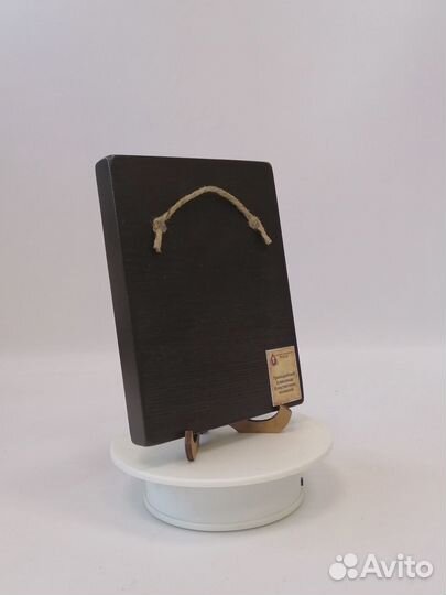 Преподобный Александр Константинопольский, 12x16x1,8 см, арт Ид3783