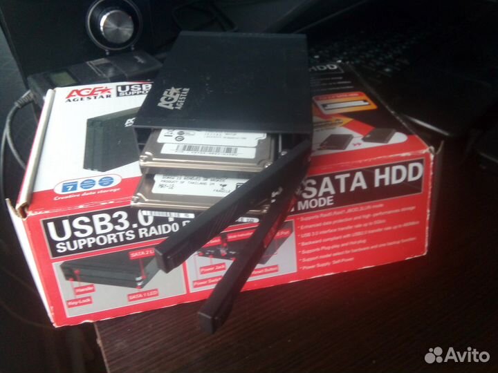Рейд бокс для HDD/SSD agestar 3U2B2A