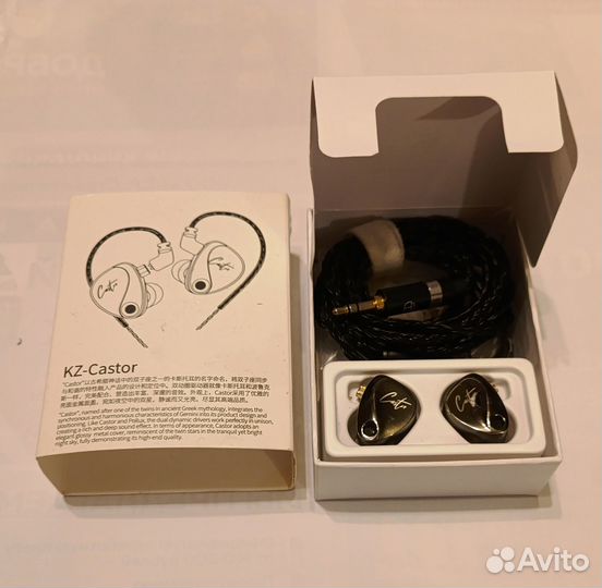 Наушники KZ castor (bass version)