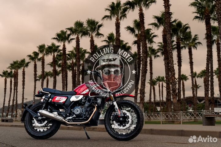 Дорожный мотоцикл Cyclone RE3 Scrambler red новый