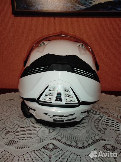 Мотошлем М LS2 FF900 valiant II solid с гарнитурой