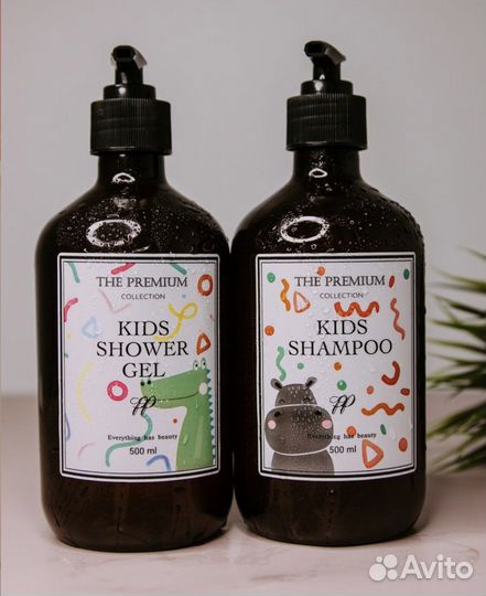 Дозатор диспенсер для мыла шампуня детский