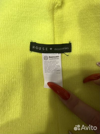 Шапка желтая неоновая Новая