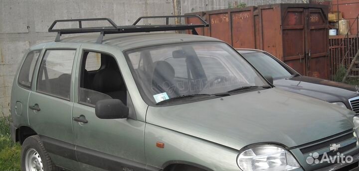 Корзина багажник на Niva Chevrolet разборная