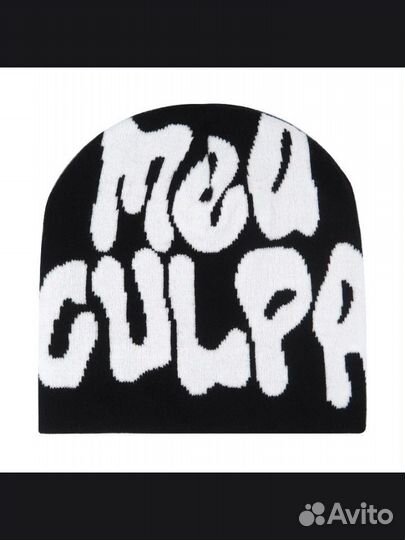 Шапка y2k mea culpa