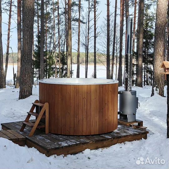 Купель на дровах