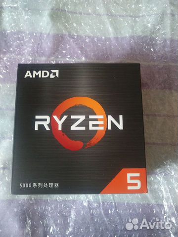 Процессор AMD ryzen 5 5500 Box новый с кулером
