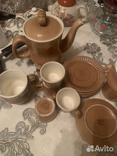 Кофейный сервиз СССР конокова (зик)