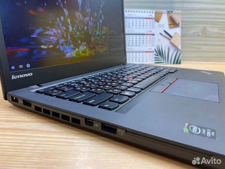 Ноутбук Lenovo T450s i7 12Gb SSD IPS Гарантия