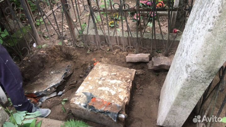 Демонтаж памятников