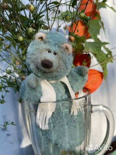 Мишка teddy, интерьерная коллекционная игрушка