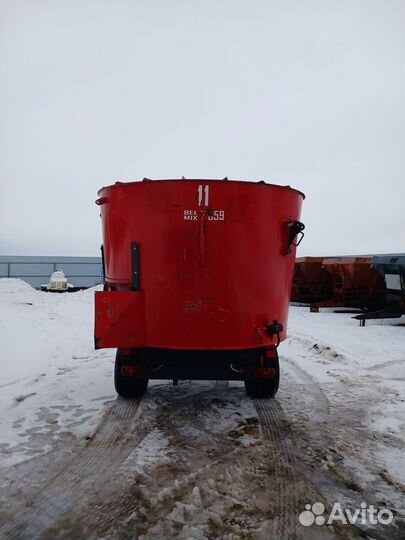 Миксер-кормораздатчик Metal-Fach Т-659 11м3, 2019