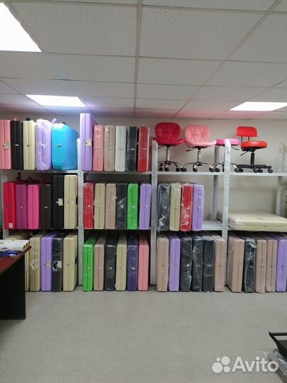 Кушетка для наращивания / массажный стол складной