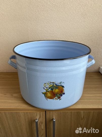 Кастрюля эмалированная 30 литров