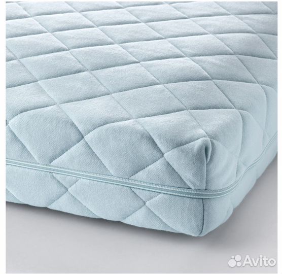 Матрас детский 120*60 IKEA + Кроватка+ наматрасник