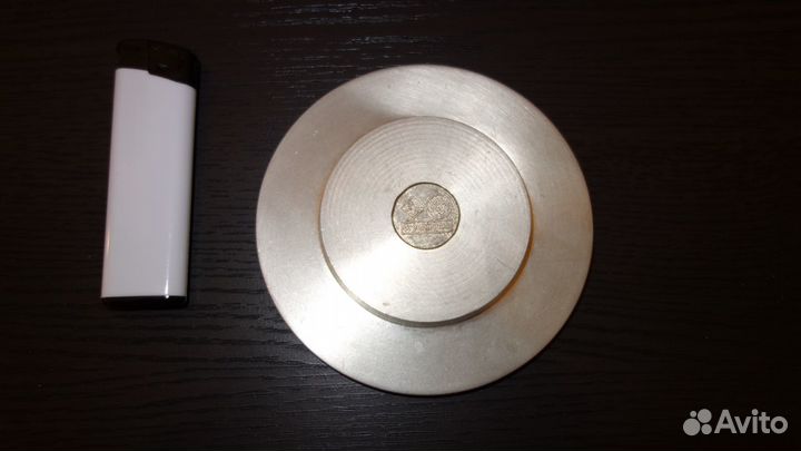 Оловянная тарелочка