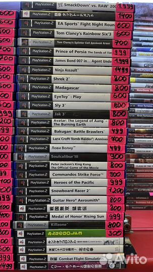 Игры Sony PS2 лицензия