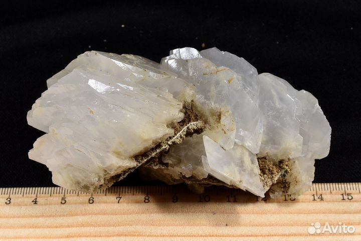 Красивый сросток кристаллов. Кальцит. Лот №251