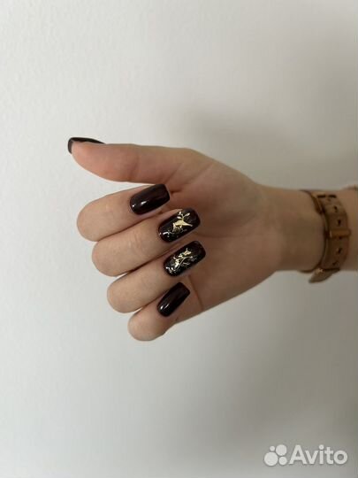 Маникюр с покрытием гель лак