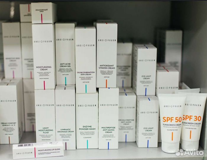 Angiopharm весь уход (профф косметика)