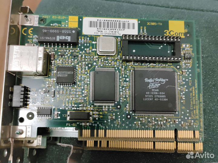 Сетевые карты ISA PCI PCI-E с 1992г. 15 моделей