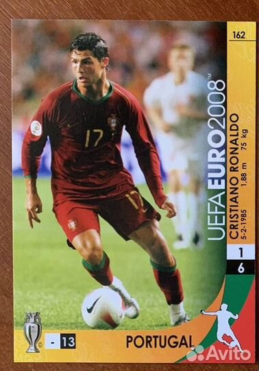 Блок карты Panini Евро 2008 (40 паков по 6 карт)