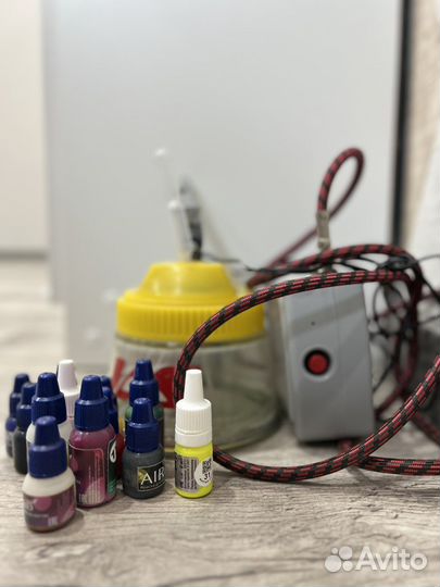 Аэрограф с компрессором