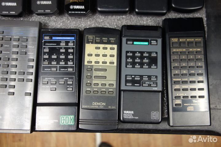 Пульты для аудио техники Denon Yamaha Onkyo и др