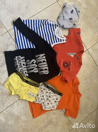 Одежда пакетом на мальчика 92