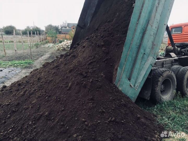 Чернозем песок щебень