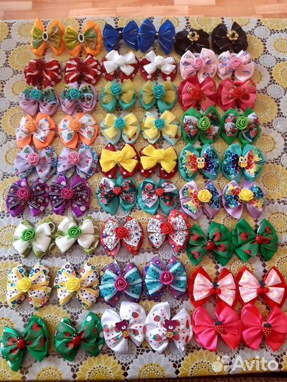 Бантики для волос