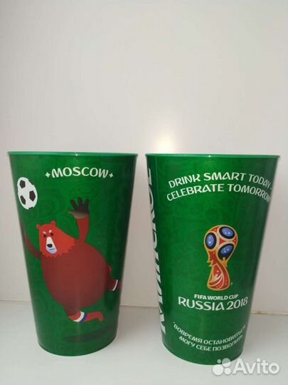 Пивной стакан футбол Fifa 2018 коллекционные