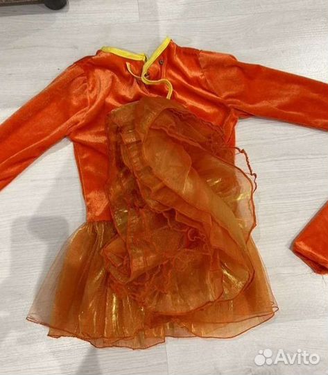 Новогодний костюм белочки 98-104 см