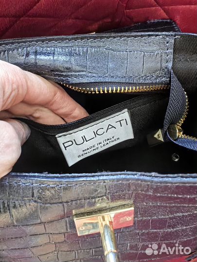Сумка натуральная кожа италия