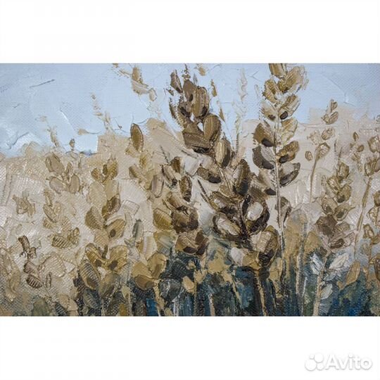 Интерьерная картина на холсте пейзаж рожь пшеница