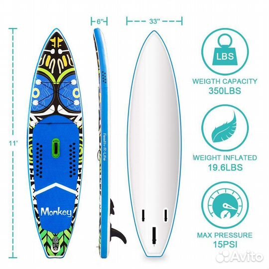 Сап доска SUP board Fanwater Monkey