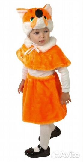 Детский костюм лисы на рост 110 см