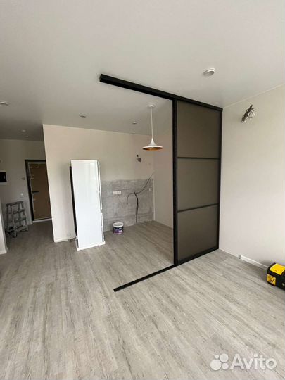 Двери купе, раздвижные перегородки на заказ