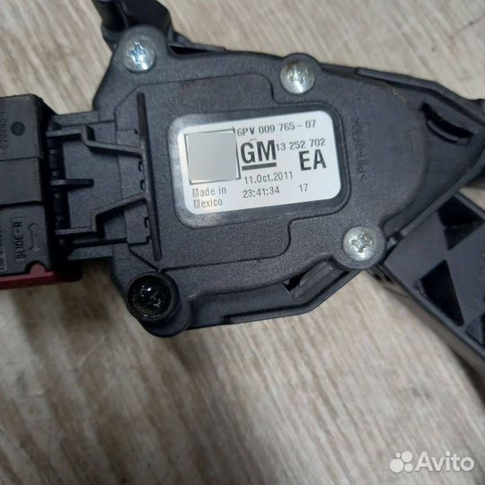 Педаль газа Chevrolet Cruze 2012 13252702