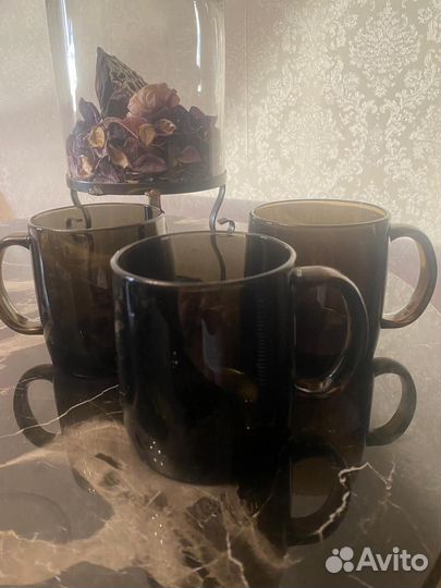 3 больших бокала Люминарк