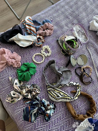 Резинки, ободки, браслеты, заколки