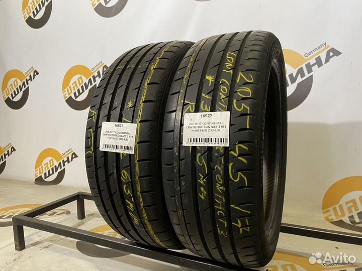 Continental ContiSportContact 3 205/45 R17