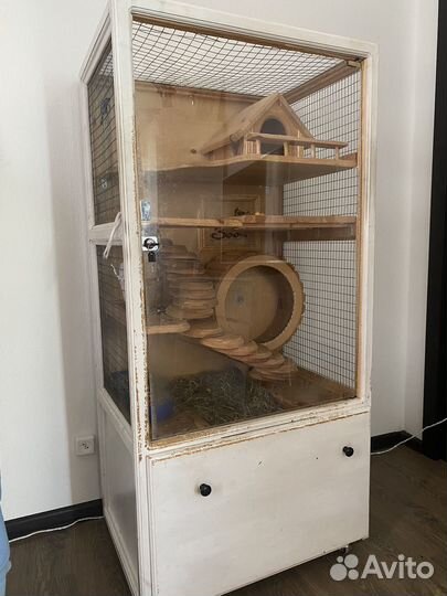 Витрина для шиншилл бу