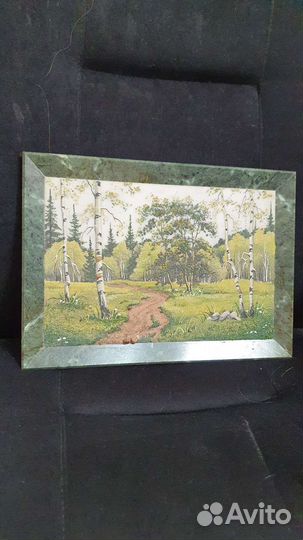 Картина на натуральном мраморе