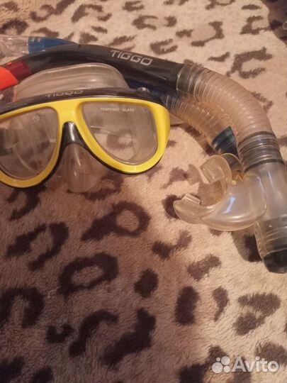 Маска для плавания детская