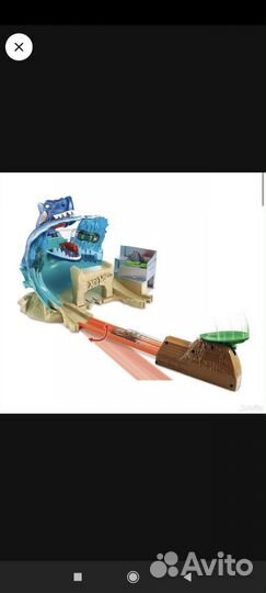 Трасса хот вилс акула