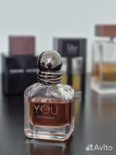 Giorgio armani stronger with you intensely