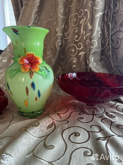 Вазы, Набор тарелок ГДР