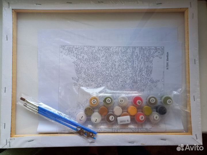 Картина рисование по номерам