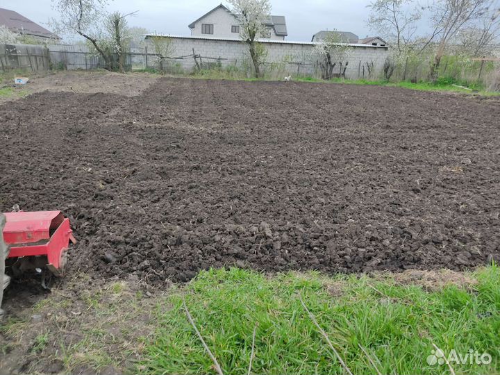 Вспашка огорода